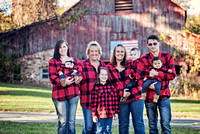 Erlandson, Morrow, and Medcalf Fall family portraits